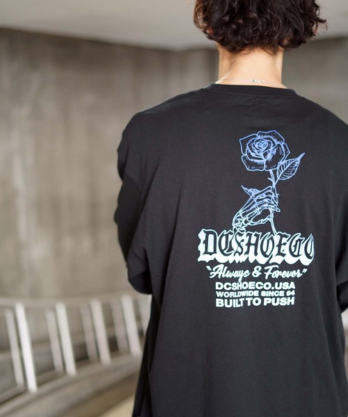DC SHOES（ディーシーシューズ）の「21 GRAPHICS PRINT LS/DCバックプリント長袖ロンT（Tシャツ/カットソー・メンズ・ベージュ/ホワイト系その他/ブラック系その他/ホワイト系その他2/ホワイト系その他3/ブラック系その他2/ブラック系その他3・MEDIUM/LARGE/X-LARGE）」の6枚目の写真