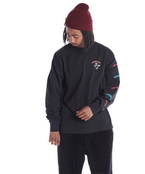 DC SHOES（ディーシーシューズ）の「21 GRAPHICS PRINT LS/DCバックプリント長袖ロンT（Tシャツ/カットソー・メンズ・ベージュ/ホワイト系その他/ブラック系その他/ホワイト系その他2/ホワイト系その他3/ブラック系その他2/ブラック系その他3・MEDIUM/LARGE/X-LARGE）」の14枚目の写真