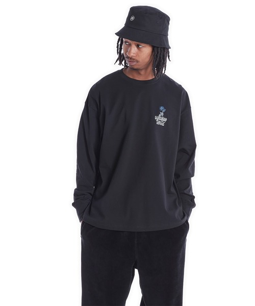 DC SHOES（ディーシーシューズ）の「21 GRAPHICS PRINT LS/DCバックプリント長袖ロンT（Tシャツ/カットソー・メンズ・ベージュ/ホワイト系その他/ブラック系その他/ホワイト系その他2/ホワイト系その他3/ブラック系その他2/ブラック系その他3・MEDIUM/LARGE/X-LARGE）」の9枚目の写真