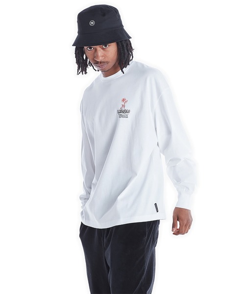 DC SHOES（ディーシーシューズ）の「21 GRAPHICS PRINT LS/DCバックプリント長袖ロンT（Tシャツ/カットソー・メンズ・ベージュ/ホワイト系その他/ブラック系その他/ホワイト系その他2/ホワイト系その他3/ブラック系その他2/ブラック系その他3・MEDIUM/LARGE/X-LARGE）」の11枚目の写真