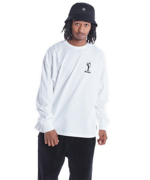 DC SHOES（ディーシーシューズ）の「21 GRAPHICS PRINT LS/DCバックプリント長袖ロンT（Tシャツ/カットソー・メンズ・ベージュ/ホワイト系その他/ブラック系その他/ホワイト系その他2/ホワイト系その他3/ブラック系その他2/ブラック系その他3・MEDIUM/LARGE/X-LARGE）」の10枚目の写真