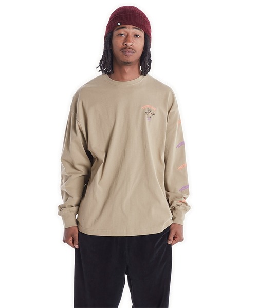 DC SHOES（ディーシーシューズ）の「21 GRAPHICS PRINT LS/DCバックプリント長袖ロンT（Tシャツ/カットソー・メンズ・ベージュ/ホワイト系その他/ブラック系その他/ホワイト系その他2/ホワイト系その他3/ブラック系その他2/ブラック系その他3・MEDIUM/LARGE/X-LARGE）」の13枚目の写真