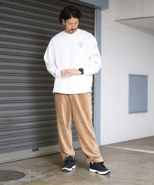DC SHOES（ディーシーシューズ）の「21 GRAPHICS PRINT LS/DCバックプリント長袖ロンT（Tシャツ/カットソー・メンズ・ベージュ/ホワイト系その他/ブラック系その他/ホワイト系その他2/ホワイト系その他3/ブラック系その他2/ブラック系その他3・MEDIUM/LARGE/X-LARGE）」の16枚目の写真