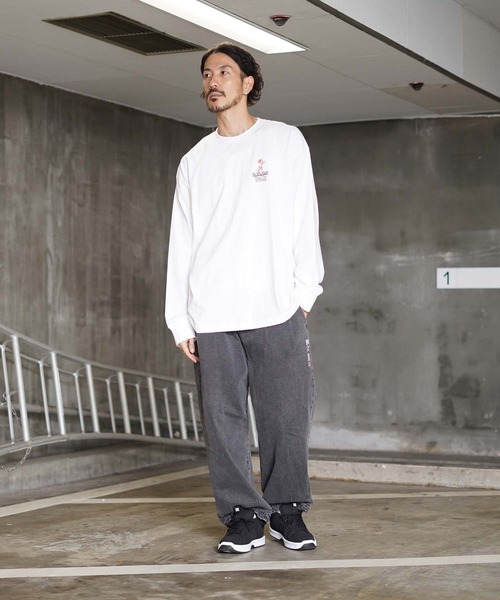 DC SHOES（ディーシーシューズ）の「21 GRAPHICS PRINT LS/DCバックプリント長袖ロンT（Tシャツ/カットソー・メンズ・ベージュ/ホワイト系その他/ブラック系その他/ホワイト系その他2/ホワイト系その他3/ブラック系その他2/ブラック系その他3・MEDIUM/LARGE/X-LARGE）」の22枚目の写真