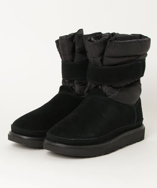 ugg 24cm#38 ブラウン 厚底ショートブーツ ムートンブーツ Ugg