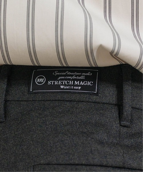 EDIFICE（エディフィス）の「MOVE サキソニー スリム テーパード パンツ（スラックス・メンズ・ブラック/ネイビー/カーキ/ウッド・SMALL/MEDIUM/LARGE/X-LARGE）」の17枚目の写真