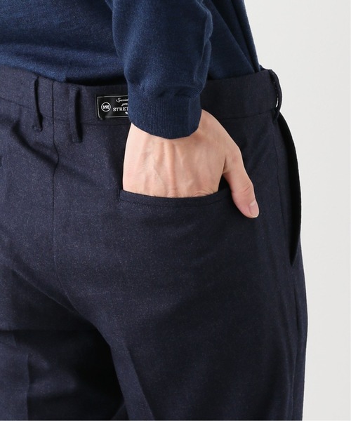 EDIFICE（エディフィス）の「MOVE サキソニー スリム テーパード パンツ（スラックス・メンズ・ブラック/ネイビー/カーキ/ウッド・SMALL/MEDIUM/LARGE/X-LARGE）」の18枚目の写真