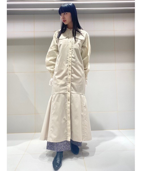 ﾃﾞﾆﾑ切り替えワンピース ワンピース Furfur ファーファー のファッション通販 Zozotown