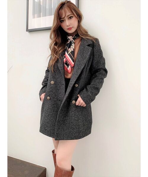 RESEXXY（リゼクシー）の「ウエストボタンショートパンツ【セットアップ着用可能】（その他パンツ・レディース・ブラック/ブルー/ブラウン・FREE）」の15枚目の写真