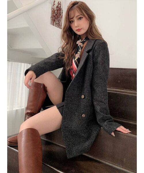 RESEXXY（リゼクシー）の「ウエストボタンショートパンツ【セットアップ着用可能】（その他パンツ・レディース・ブラック/ブルー/ブラウン・FREE）」の21枚目の写真