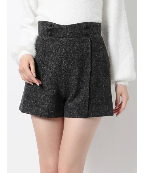 RESEXXY（リゼクシー）の「ウエストボタンショートパンツ【セットアップ着用可能】（その他パンツ・レディース・ブラック/ブルー/ブラウン・FREE）」の7枚目の写真