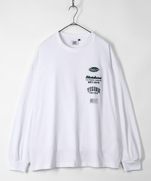 VISION STREET WEAR(ヴィジョンストリートウェア)の「【VISION STREET WEAR/ヴィジョンストリートウェア】ブランドロゴワッペン刺繍 スウェット(スウェット・メンズ・ホワイト/チャコールグレー/ブルーグレー/マルチ・M/L/XL)」の5枚目の写真