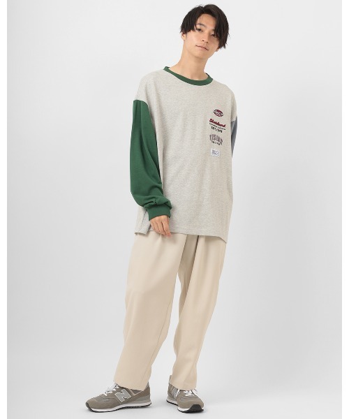 VISION STREET WEAR(ヴィジョンストリートウェア)の「【VISION STREET WEAR/ヴィジョンストリートウェア】ブランドロゴワッペン刺繍 スウェット(スウェット・メンズ・ホワイト/チャコールグレー/ブルーグレー/マルチ・M/L/XL)」の20枚目の写真
