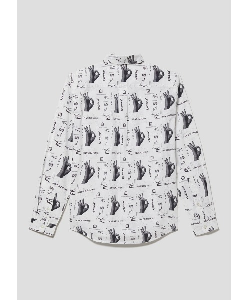 Design Tshirts Store graniph(デザイン ティーシャツ ストア グラニフ)の「ファンタジア(ブルーノ・ムナーリ)|コラボシャツ(シャツ/ブラウス・メンズ・ホワイト・MEDIUM/LARGE/SMALL)」の8枚目の写真