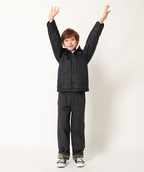 Columbia（コロンビア）の「【KIDS】ラゲッドリッジシェルパラインドジャケット（ブルゾン・キッズ・ブラック/ネイビー/ブラウン/ボルドー・S/M/L/XS/XXS）」の5枚目の写真