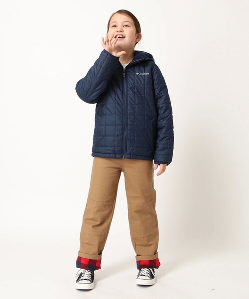Columbia（コロンビア）の「【KIDS】ラゲッドリッジシェルパラインドジャケット（ブルゾン・キッズ・ブラック/ネイビー/ブラウン/ボルドー・S/M/L/XS/XXS）」の6枚目の写真