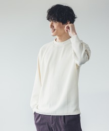 GLOBAL WORK | EASYDRYソフトワッフルプルオーバー/238120(Tシャツ/カットソー)