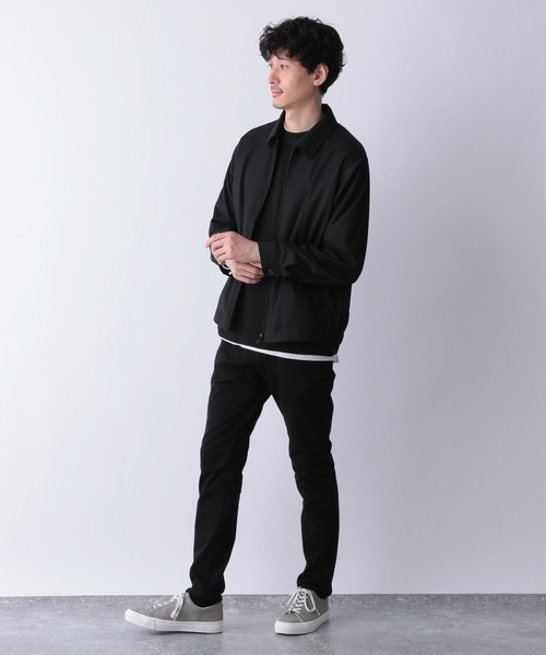 GLOBAL WORK（グローバルワーク）の「EASYDRYソフトワッフルプルオーバー/238120（Tシャツ/カットソー・メンズ・ブラック/ライトグリーン/ホワイト/ライトブルー・X-LARGE/LARGE/SMALL/MEDIUM）」の8枚目の写真