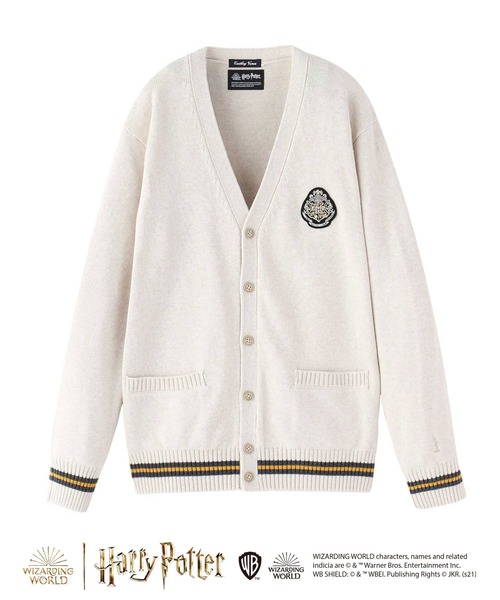 EASTBOY(イーストボーイ)の「【ハリーポッター カーディガン】 制服 高校生 中学生 スクール JK Harry potter(カーディガン/ボレロ・レディース・ライトグレー/ブルー/モカ/オートミール・11号/9号/13号)」の1枚目の写真