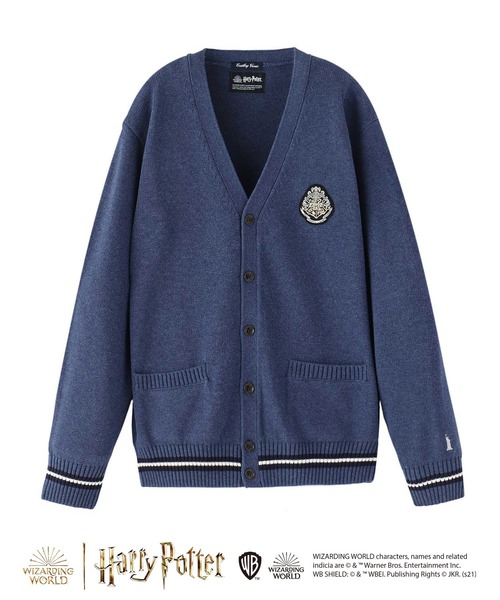 EASTBOY(イーストボーイ)の「【ハリーポッター カーディガン】 制服 高校生 中学生 スクール JK Harry potter(カーディガン/ボレロ・レディース・ライトグレー/ブルー/モカ/オートミール・11号/9号/13号)」の4枚目の写真