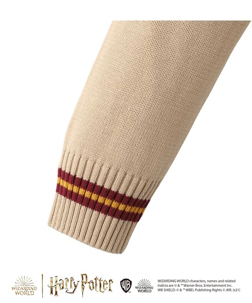 EASTBOY(イーストボーイ)の「【ハリーポッター カーディガン】 制服 高校生 中学生 スクール JK Harry potter(カーディガン/ボレロ・レディース・ライトグレー/ブルー/モカ/オートミール・11号/9号/13号)」の6枚目の写真