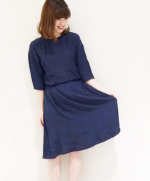 Kastane | 【Kastane】デザインギャザーワンピース(ワンピース)