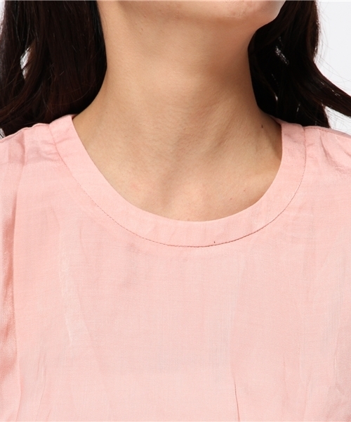 Kastane(カスタネ)の「【Kastane】デザインギャザーワンピース(ワンピース・レディース・ピンク/ネイビー・FREE)」の8枚目の写真