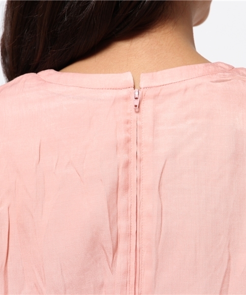 Kastane(カスタネ)の「【Kastane】デザインギャザーワンピース(ワンピース・レディース・ピンク/ネイビー・FREE)」の9枚目の写真