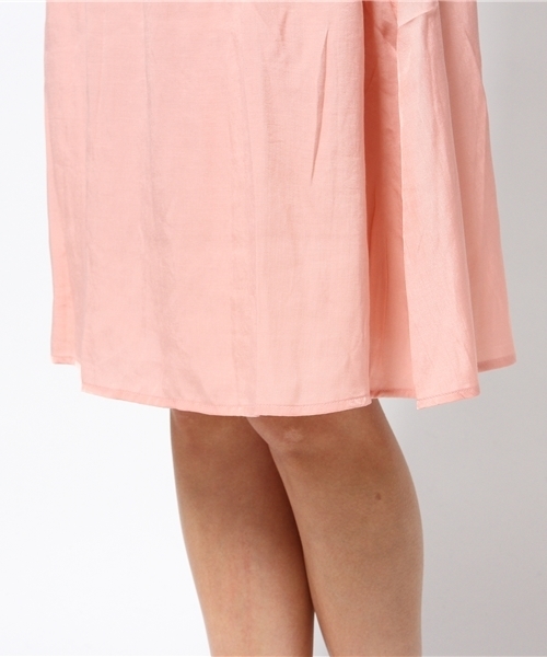 Kastane(カスタネ)の「【Kastane】デザインギャザーワンピース(ワンピース・レディース・ピンク/ネイビー・FREE)」の3枚目の写真