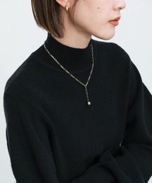 ボールチェーンネックレス