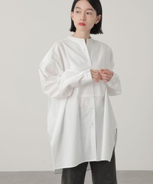 AMERICAN HOLIC | スタンドカラービエラチュニック(シャツ/ブラウス)