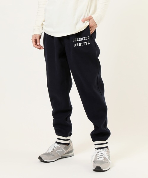 TopIsm(トップイズム)の「ウールライク スタジアム スウェットパンツ(スウェットパンツ・メンズ・パープル/ネイビー/ブラック/レッド・L/M/LL)」の5枚目の写真