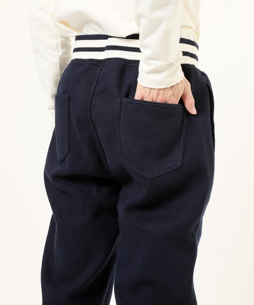 TopIsm(トップイズム)の「ウールライク スタジアム スウェットパンツ(スウェットパンツ・メンズ・パープル/ネイビー/ブラック/レッド・L/M/LL)」の16枚目の写真