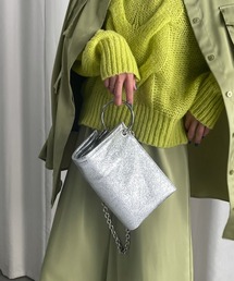 UND FOLDING GLITTER BAG