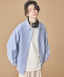 ADAMASTE | リラックスフィットストライプシャツ(シャツ/ブラウス)