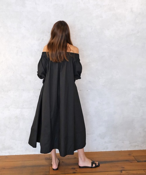 AKTE（アクテ）の「7分袖ワンピース（ワンピース・レディース・ブラック・FREE）」の13枚目の写真