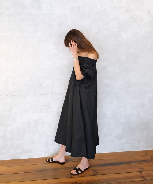 AKTE（アクテ）の「7分袖ワンピース（ワンピース・レディース・ブラック・FREE）」の15枚目の写真