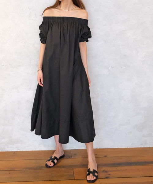 AKTE（アクテ）の「7分袖ワンピース（ワンピース・レディース・ブラック・FREE）」の11枚目の写真