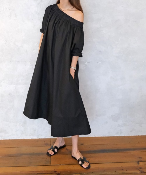 AKTE（アクテ）の「7分袖ワンピース（ワンピース・レディース・ブラック・FREE）」の18枚目の写真