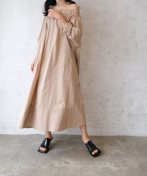 AKTE（アクテ）の「7分袖ワンピース（ワンピース・レディース・ブラック・FREE）」の9枚目の写真