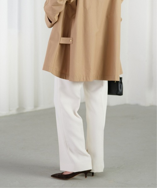 Spick & Span（スピックアンドスパン）の「バックサテン裾リボンパンツ