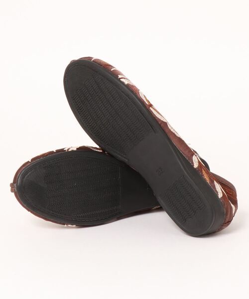 SANSeLF（サンセルフ）の「【SANSeLF】China flat shoes　sans21a003（バレエシューズ・レディース・ブラック/ブラウン・38/39/36/37）」の10枚目の写真