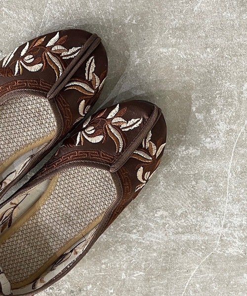 SANSeLF（サンセルフ）の「【SANSeLF】China flat shoes　sans21a003（バレエシューズ・レディース・ブラック/ブラウン・38/39/36/37）」の8枚目の写真