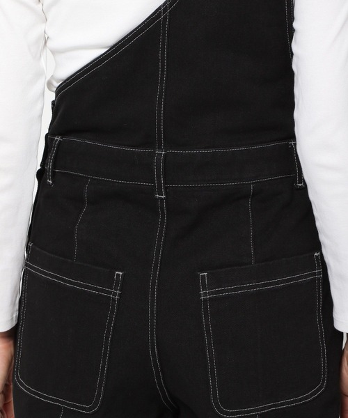 PAGEBOY(ページボーイ)の「ワンショルオーバーオール(サロペット/オーバーオール・レディース・ブラック/グレイッシュベージュ・FREE)」の15枚目の写真