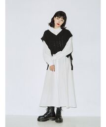 jouetie | ベストレイヤードシャツワンピース(ワンピース)