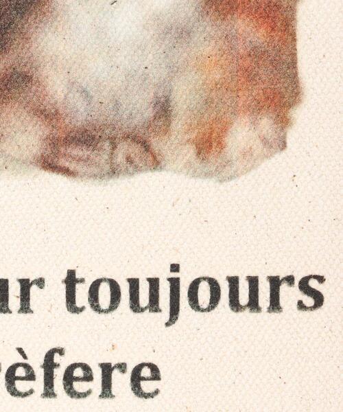 INGNI（イング）の「猫プリントトートバッグ（トートバッグ・レディース・キナリ/ブラック/ピンク・ONE SIZE）」の8枚目の写真