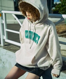 PUBLUX | ▽【PUBLUX/パブリュクス】 サガラ刺繍フーディースウェットパーカー(パーカー)