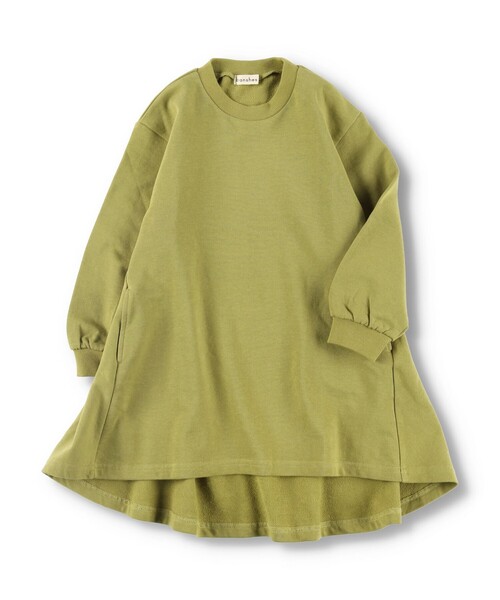 BRANSHES(ブランシェス)の「フレアデザインワンピース(ワンピース・キッズ・カーキ/チャコールグレー・110/100/150/120/140/130/90)」の18枚目の写真