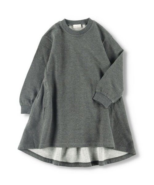 BRANSHES(ブランシェス)の「フレアデザインワンピース(ワンピース・キッズ・カーキ/チャコールグレー・110/100/150/120/140/130/90)」の12枚目の写真
