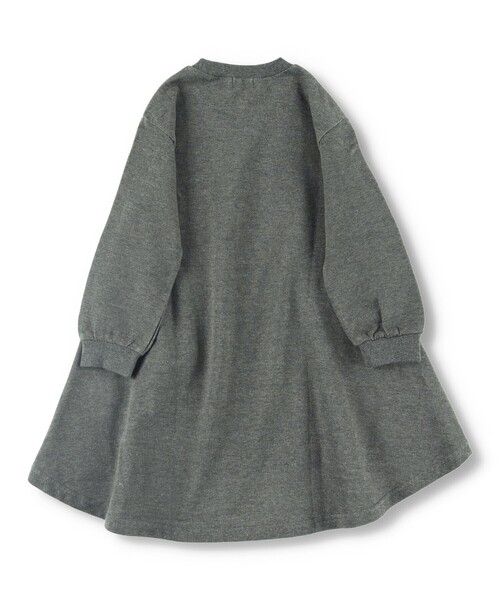 BRANSHES(ブランシェス)の「フレアデザインワンピース(ワンピース・キッズ・カーキ/チャコールグレー・110/100/150/120/140/130/90)」の13枚目の写真